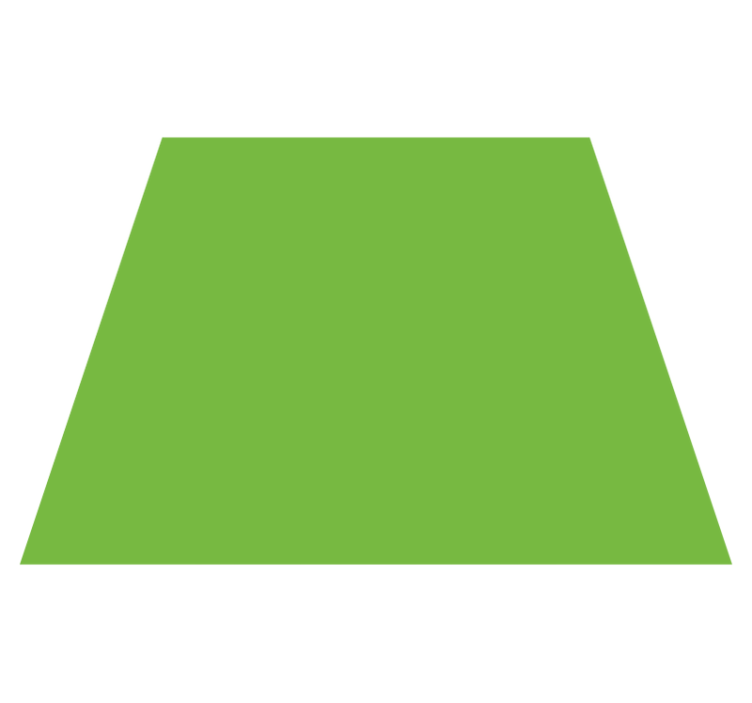 Vinylmatta sovrum grön skydd för garderob - Tenstickers