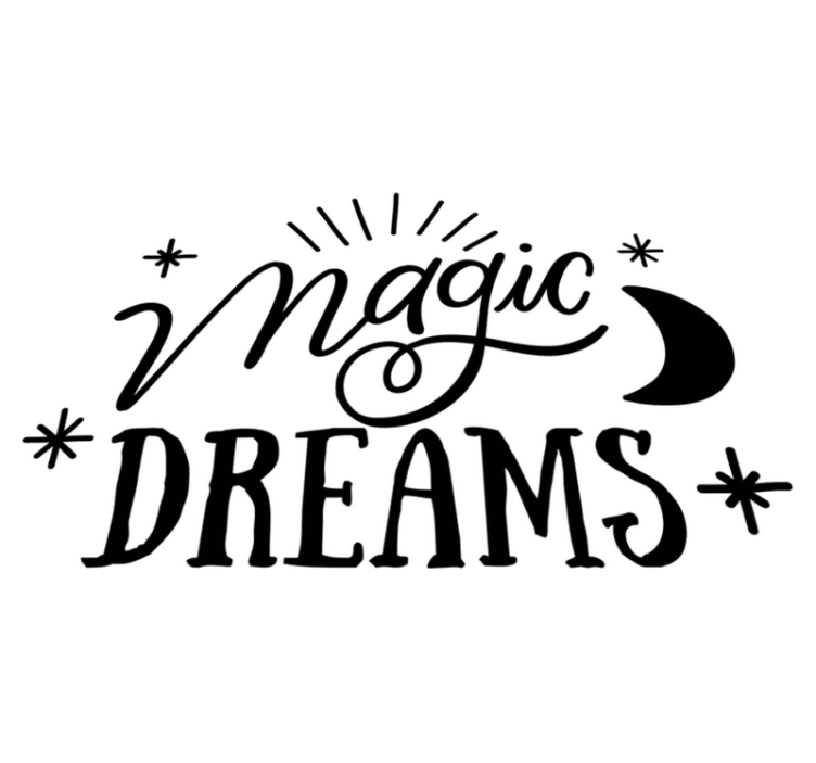 Vinylmatta sovrum magiska drömmar - Tenstickers