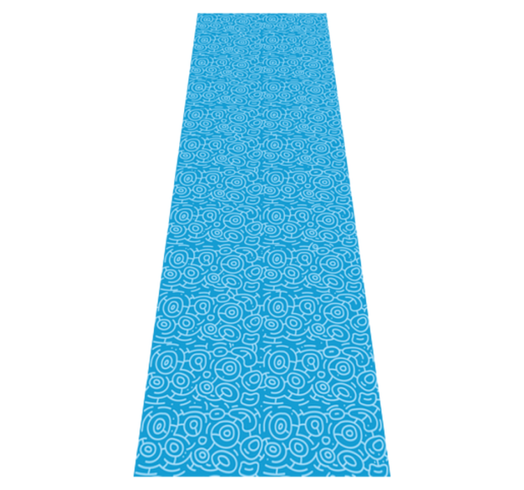 Vinylmatta studera abstrakta fläckar - Tenstickers