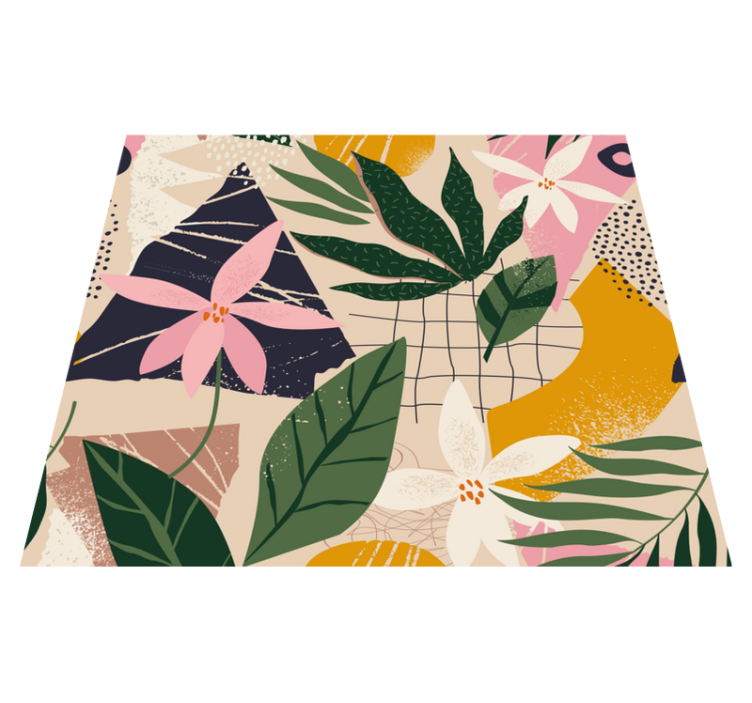 Vinylmatta sovrum en trädgård i hemmet - Tenstickers