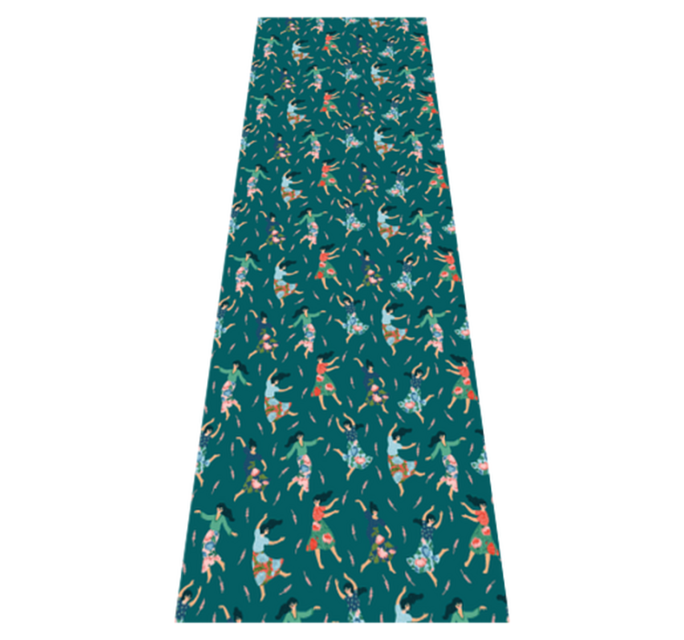 Dansande kvinnor med vinylmatta sovrum - Tenstickers