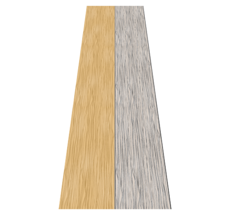 Vinylmatta sovrum i trägrå - Tenstickers