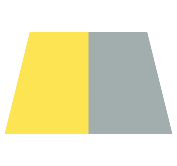 Vinylmatta sovrum med pantone vertikala ränder - Tenstickers