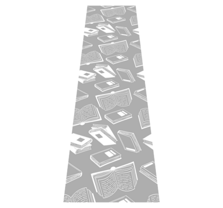 Vinylmatta sovrum nordisk stil grå dikt - Tenstickers