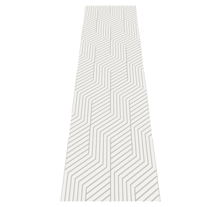 Moderna olika oktagoner vinylmatta sovrum - Tenstickers