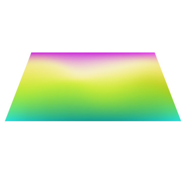 Underbara fluoroscentfärgade moderna vinylmattor - Tenstickers