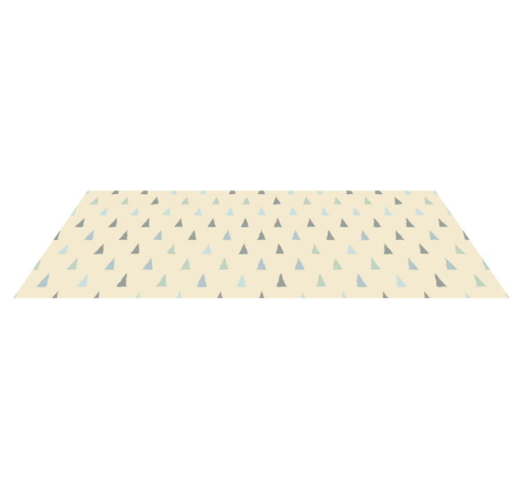Underbara trianglar i skandinavisk stil vinylmatta - Tenstickers