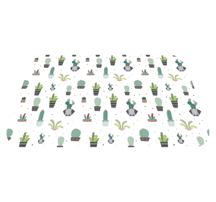 Vinylmattakaktus i behållare - Tenstickers