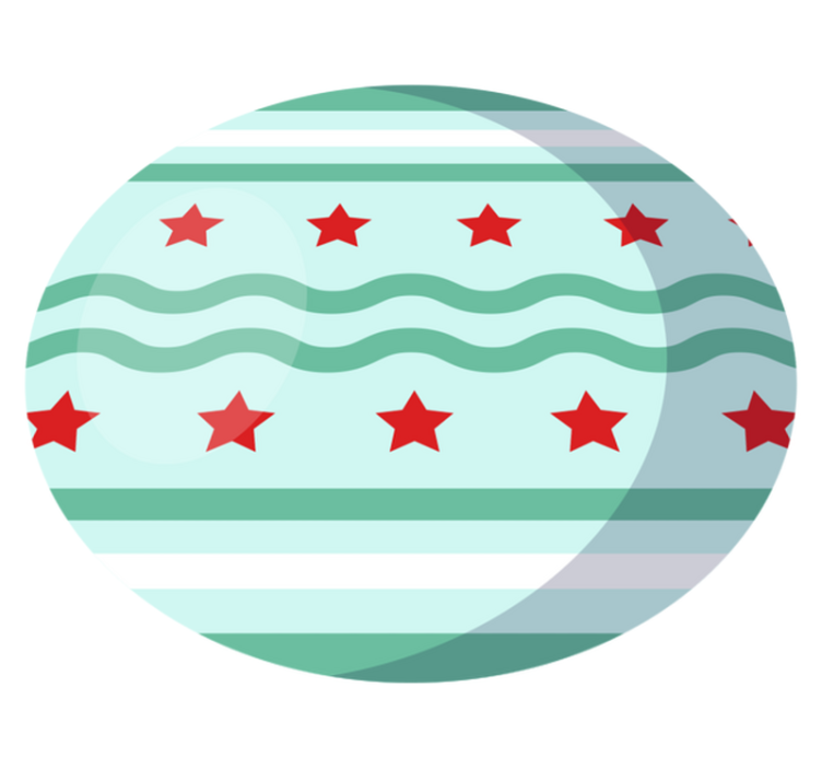 Akvatiska stjärnmotiv Vinylmatta Stjärnor - Tenstickers