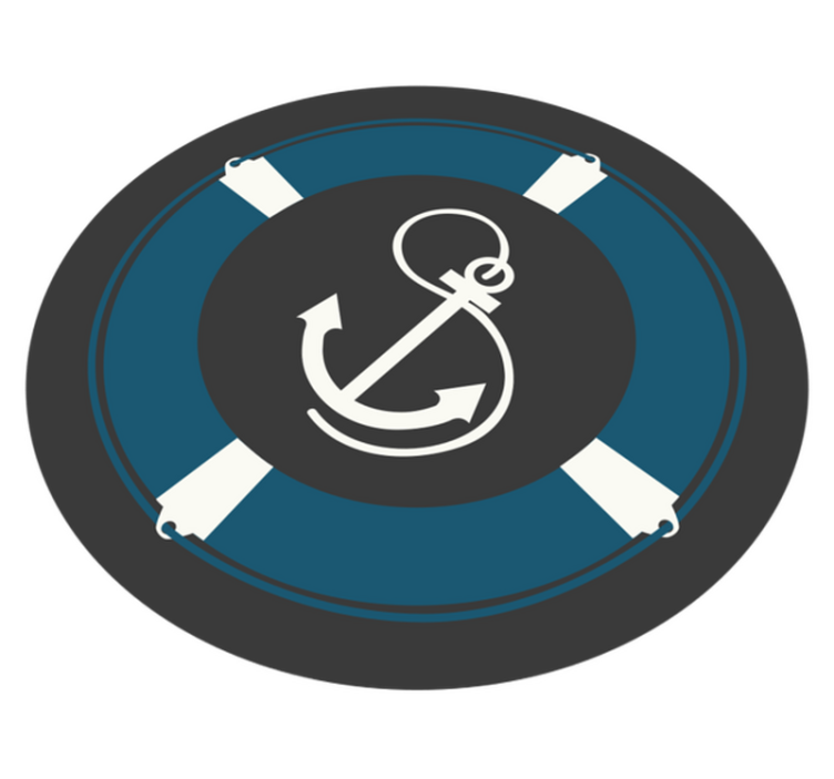 Ankarmatta matta teen vinylmatta - Tenstickers