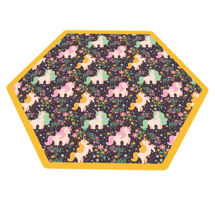 Mytiska varelser lekplats Andra Vinylmattor - Tenstickers