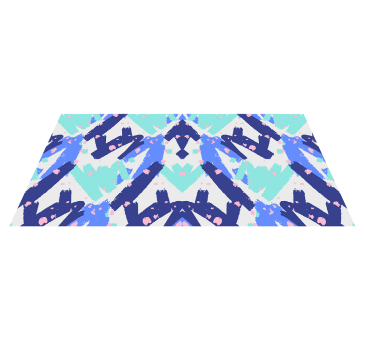 Nordiska ränder vinylmatta - Tenstickers