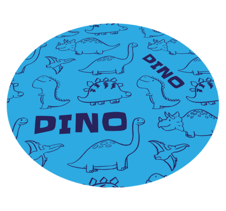Dinosaurie-tema Andra Vinylmattor - Tenstickers