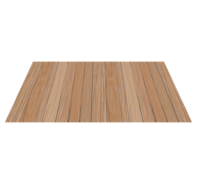 Blek träskiva vinyl löpare - Tenstickers