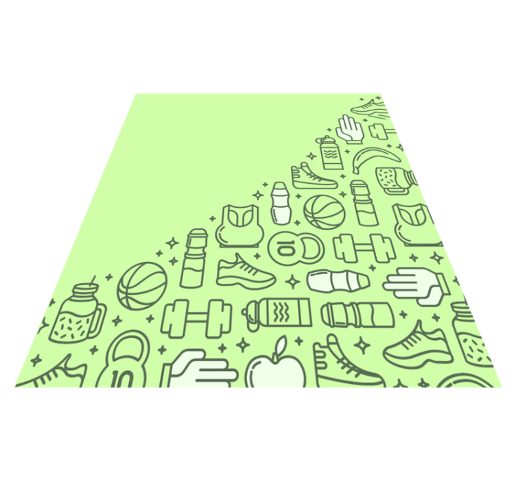 Träningstillbehör Andra Vinylmattor - Tenstickers