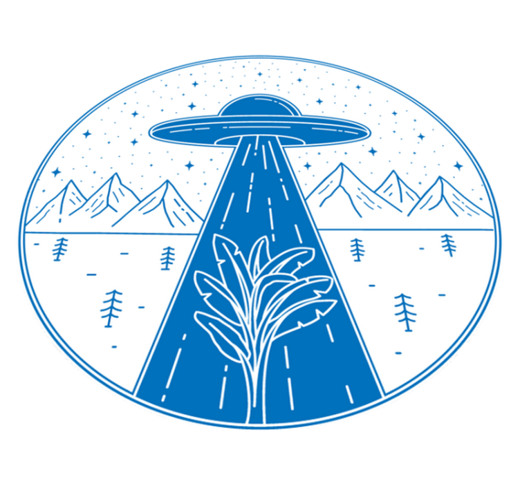 Ufo äventyr Andra Vinylmattor - Tenstickers
