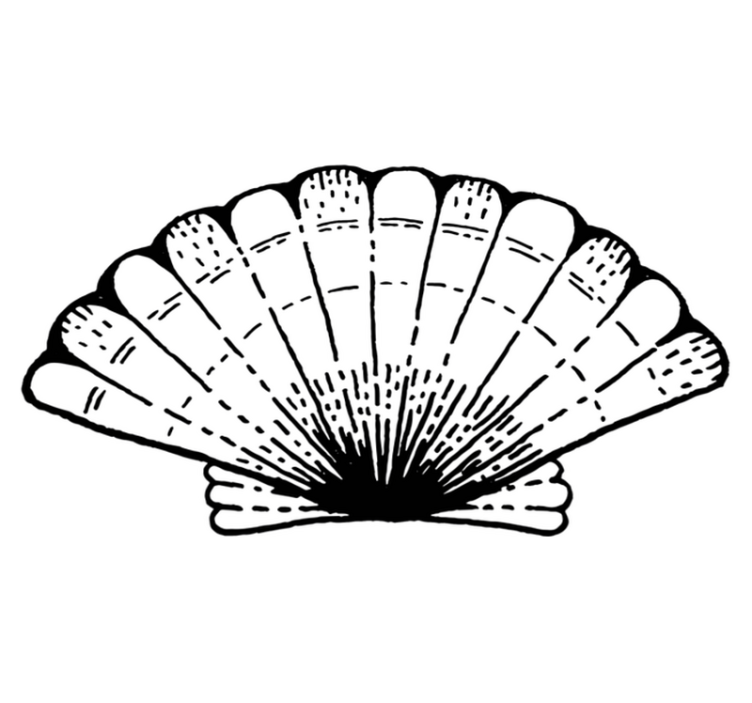 Skalmönstrad accent Vinylmatta natur - Tenstickers