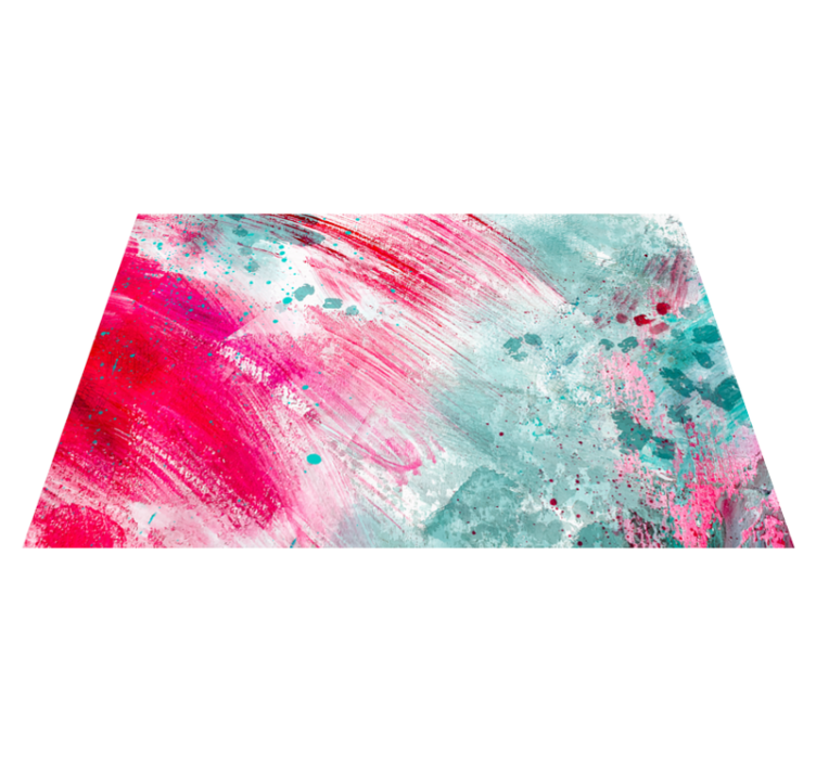 Stänk av färger Vinylmatta modern - Tenstickers