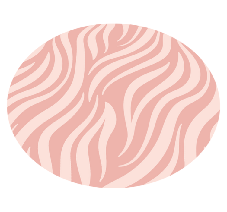 Eleganta zebraränder Vinylmatta djurtryck - Tenstickers