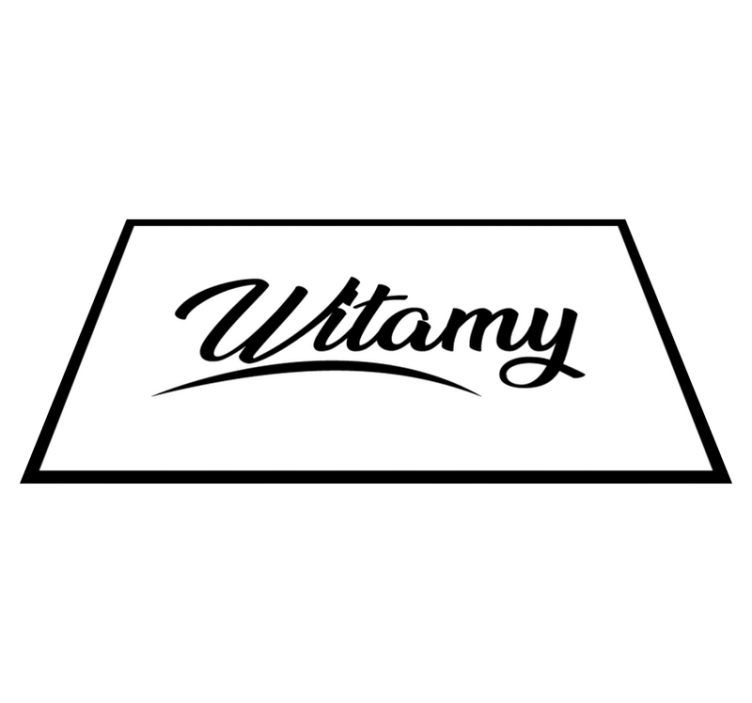 Välkommen tunn matta entré kakel - Tenstickers