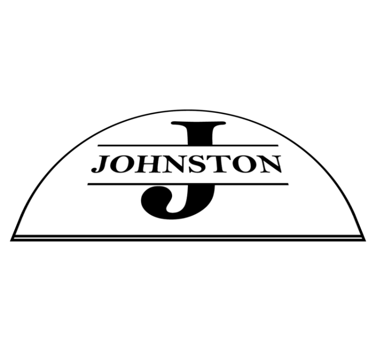 Stora bokstäver med familjens entréhall - Tenstickers