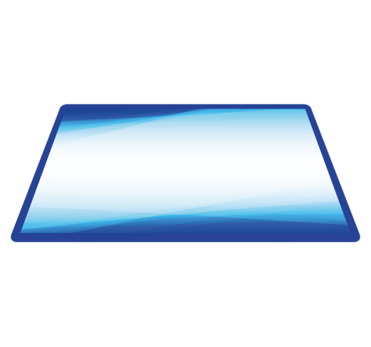 Sval gradientblandning Vinylmatta minimalistisk - Tenstickers