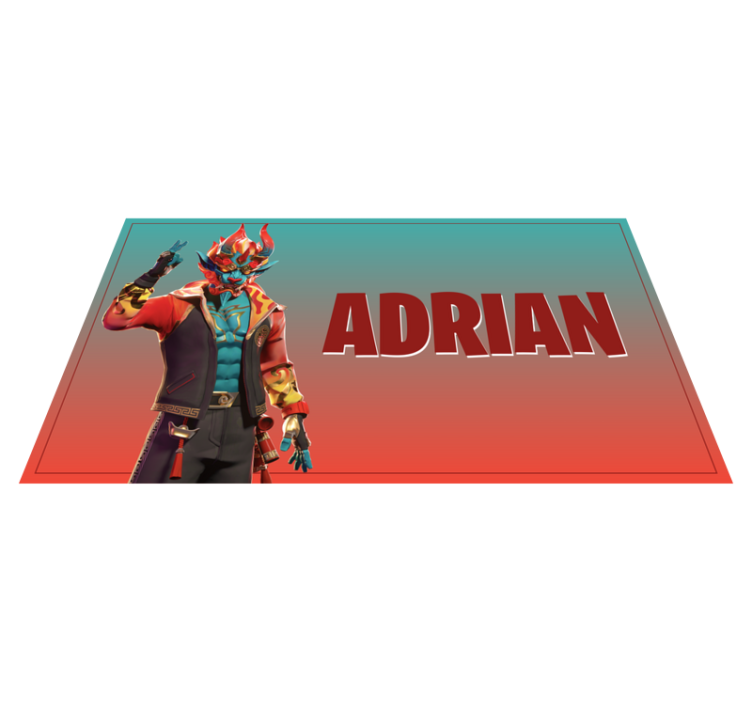 Spelkaraktär med namn Vinylmatta Ungdom - Tenstickers