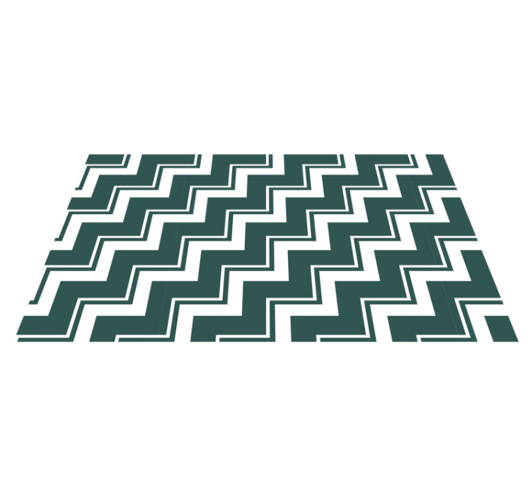 Sicksack i det diagonala vardagsrumsmattan - Tenstickers