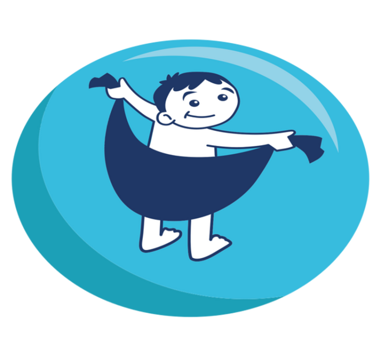 Glädjefylld barnlek Andra Vinylmattor - Tenstickers