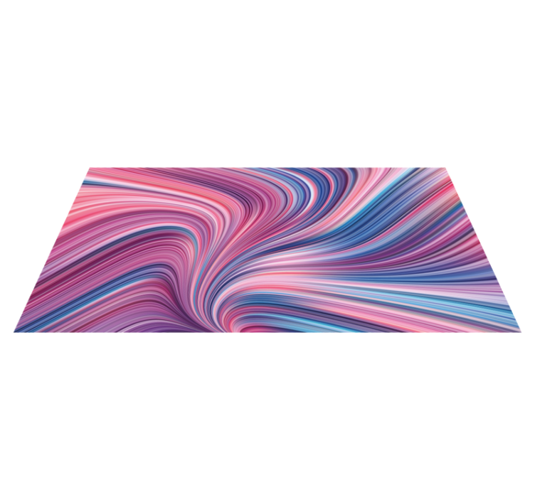 Vridande nyansströmmar vinylmatta - Tenstickers
