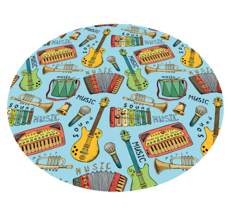 Andra vinylmattor musikaliskt njutande - Tenstickers