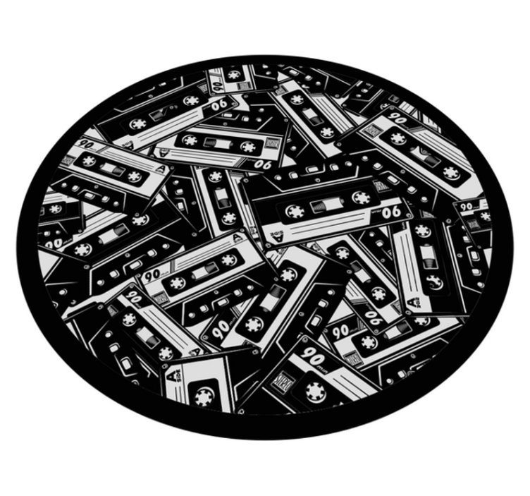 Andra vinylmattor kassettdäckskoncept - Tenstickers
