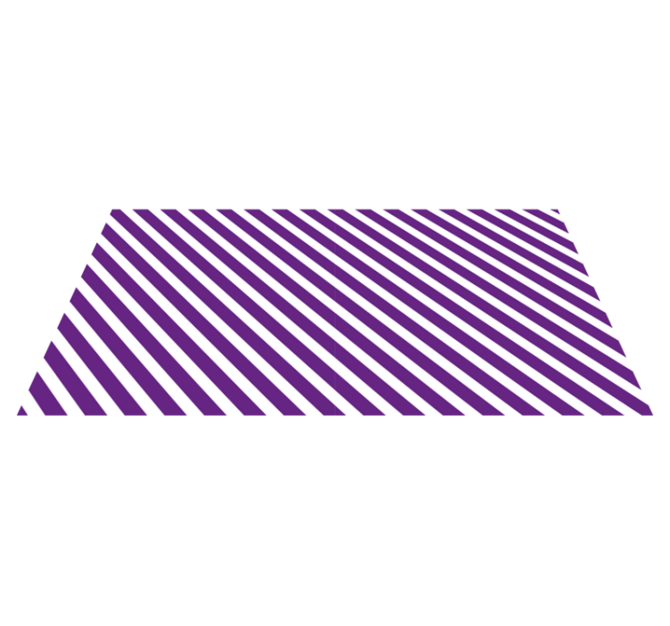 Vinlymatta randiga lila randig väg - Tenstickers