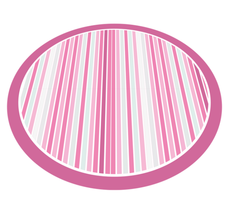 Elegant randig stil Vinlymatta randiga - Tenstickers