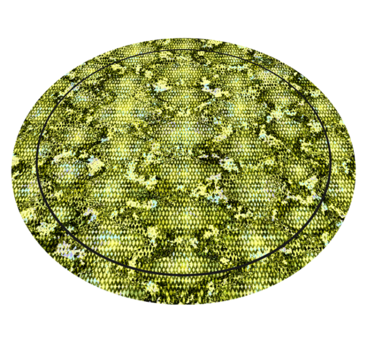 Vinylmatta djurtryck reptilgrön hud - Tenstickers