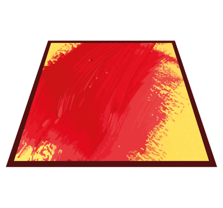 Livfull färgklick Vinylmatta modern - Tenstickers