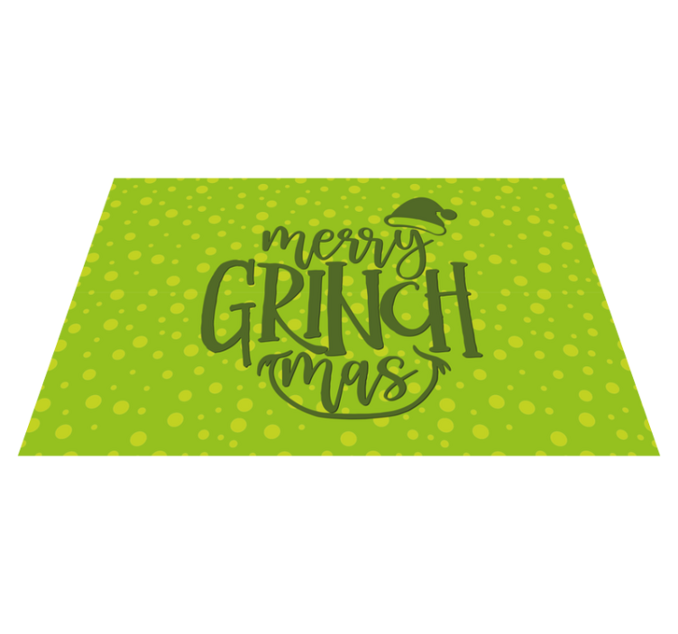 Grinchmas-jubel Vinylmatta Jul - Tenstickers