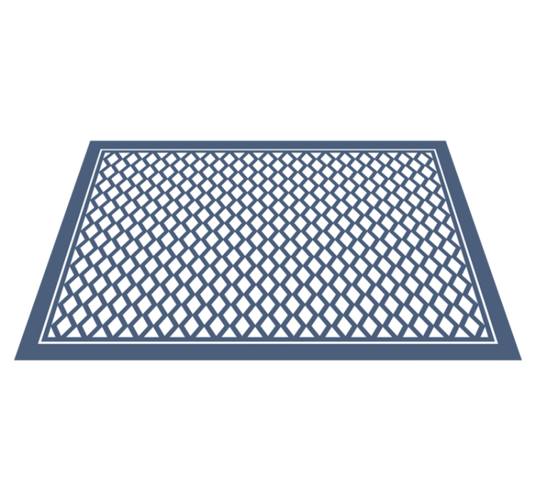 Diamantmönster "hampton stil" geometriska mattor - Tenstickers