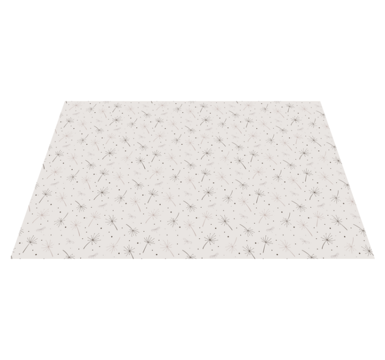 Maskros mönster Vinylmatta blommor och växter - Tenstickers