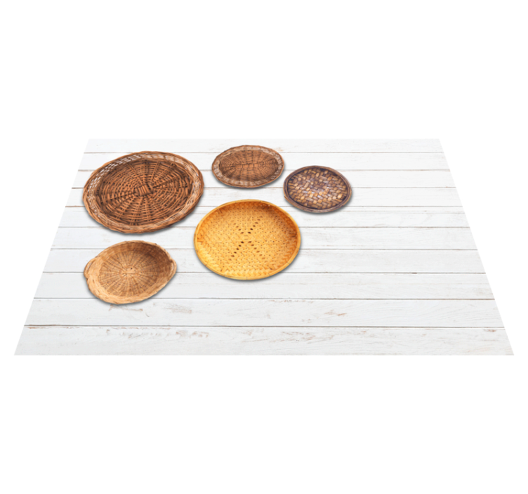 "boho" väggdekoration etnisk matta - Tenstickers