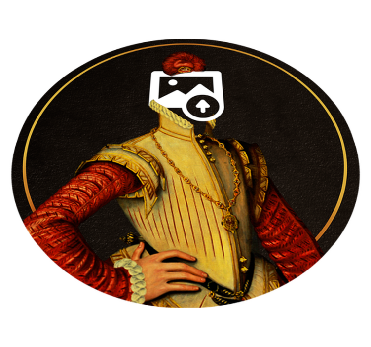 Aristokrat hund djur vinyl matta - Tenstickers