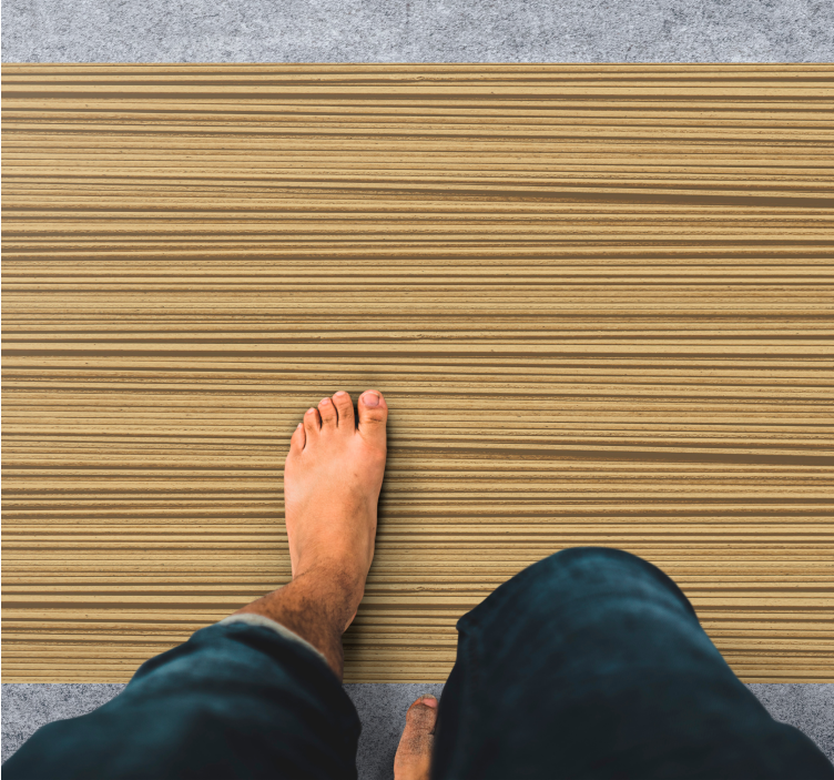 3d korrugerad matta för vardagsrum i rustik stil - Tenstickers