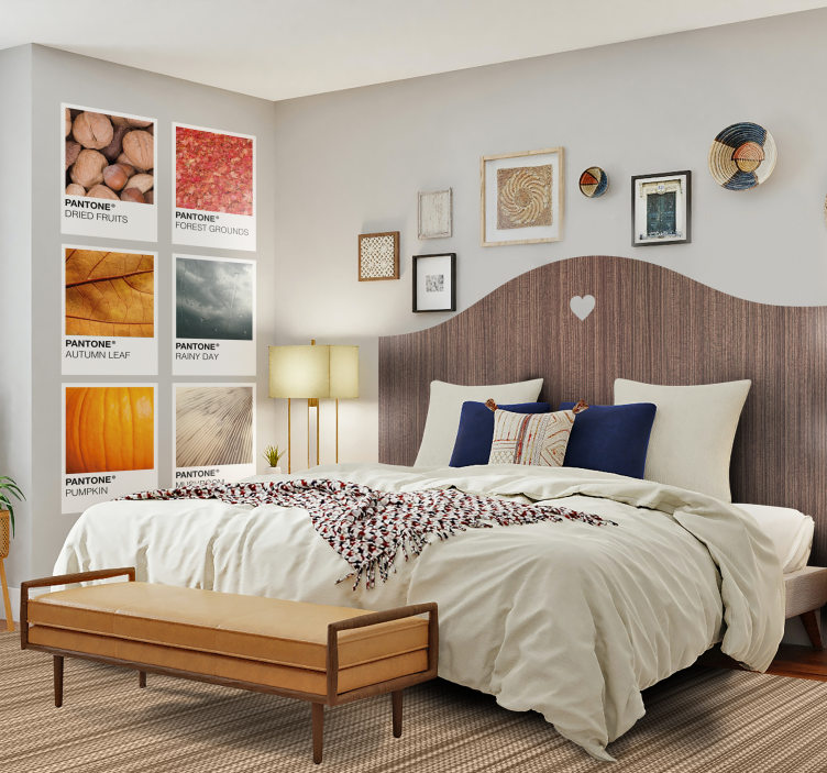 Texturerad neutral väv Vinylmatta badrum - Tenstickers