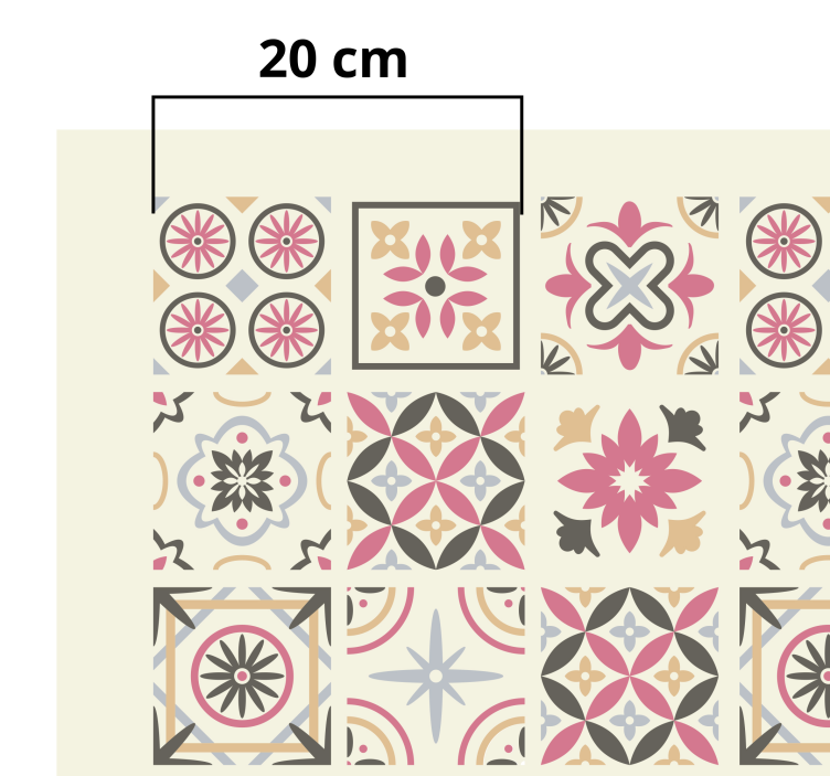 "nicolle" collage matta - Tenstickers