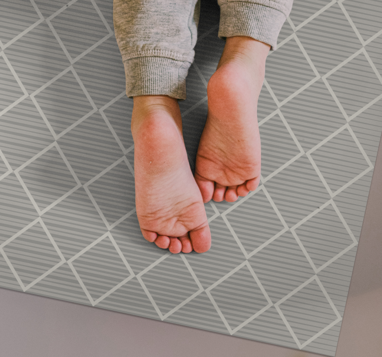 Diamantmönsteryta Vinylmatta Vardagsrum - Tenstickers