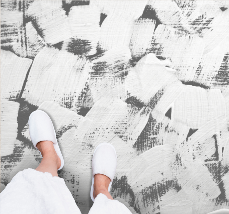 Abstrakt borstad konsistens Vinylmatta textur - Tenstickers