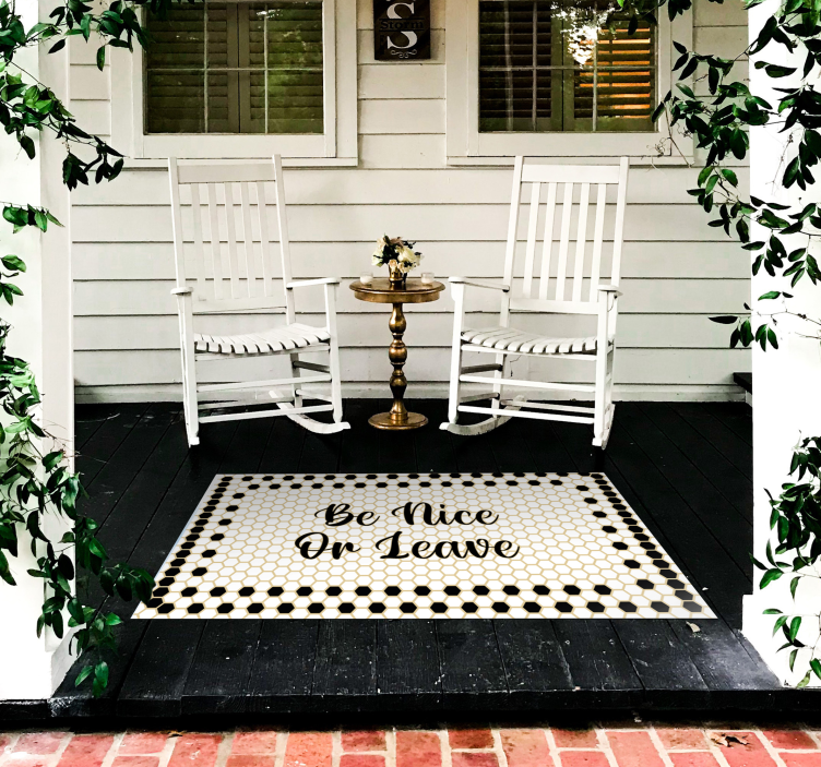 Anpassad text vara fin anpassad matta - Tenstickers