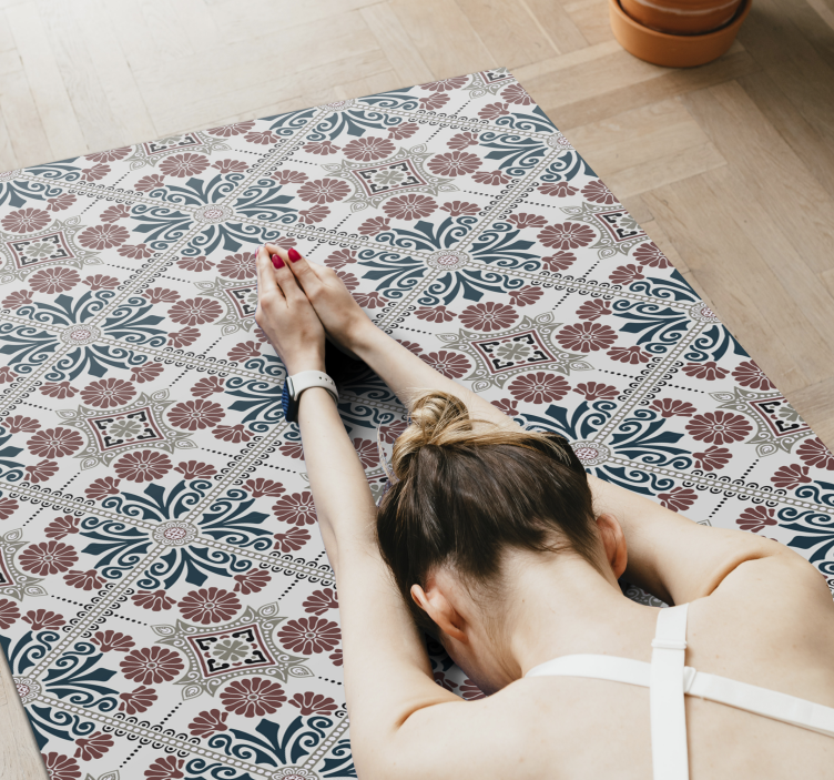 Bella vild vinyl matta kakel matta - Tenstickers