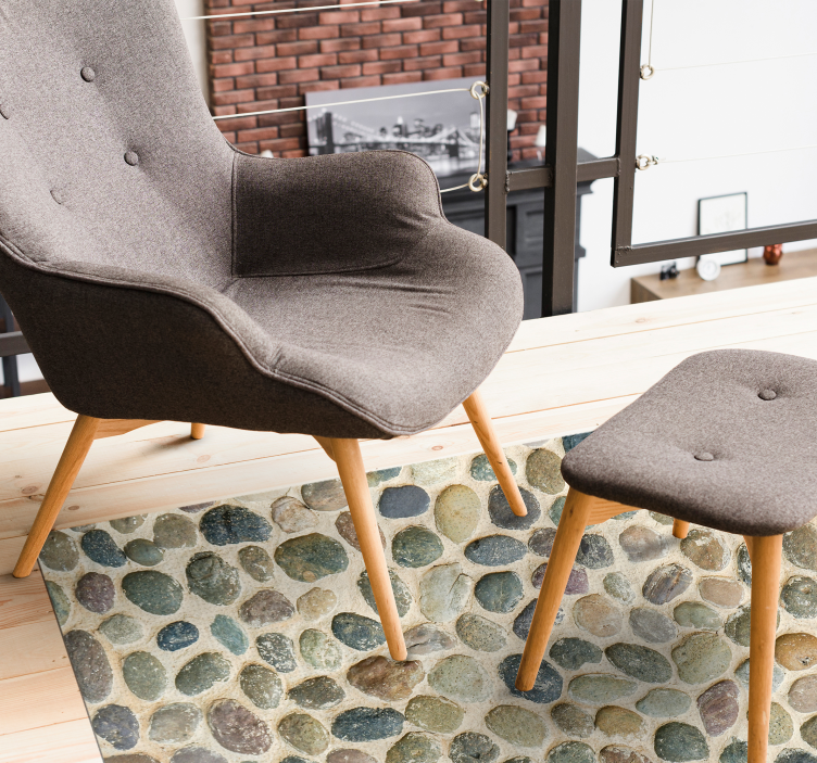 Eleganta stenstenar i vinyl matta - Tenstickers