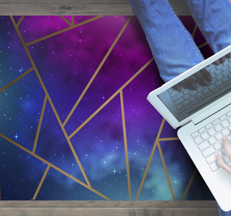 Galax triangel kakel matta - Tenstickers